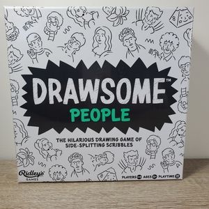 Drawsome People Board Game Family Games Ridleys games NWT